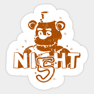 five nights freddys Sticker